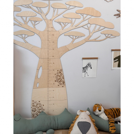 BAOBAB - veggdekor med høydemåler