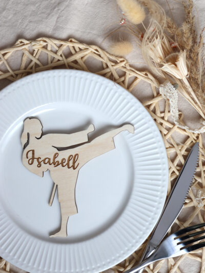 BORDKORT - KARATEJENTE