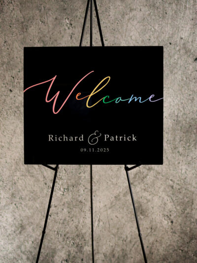 VELKOMSTSKILT TIL BRUDEPARET (6)