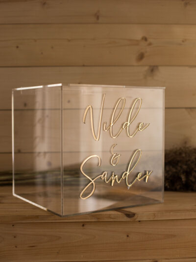 GAVEBOKS TIL BRYLLUP