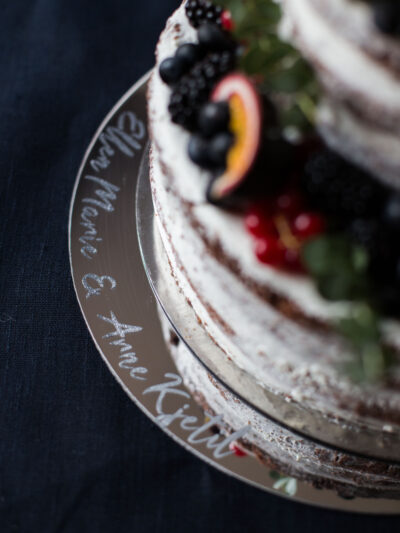 KAKEFAT TIL BRYLLUPSPARET - design selv