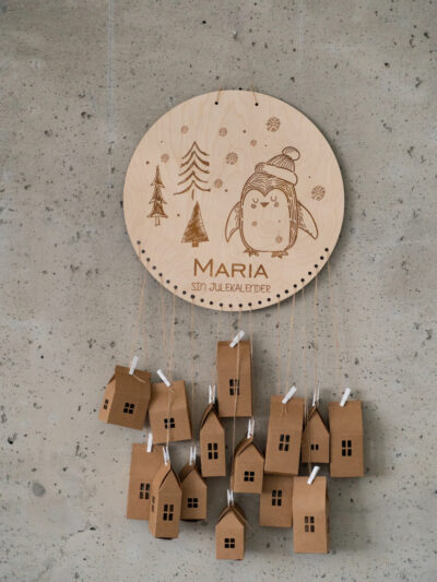 PERSONLIG ADVENTSKALENDER - PINGVIN
